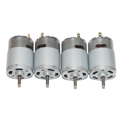 12V 24V উচ্চ Rpm ব্রাশ ডিসি মোটর স্থায়ী চুম্বক আরএস 775 ডিসি মোটর