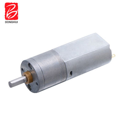 মাইক্রো ব্রাশ 3V - 24V ডিসি গিয়ার মোটর উচ্চ টর্ক 20 মিমি 4 মিমি ডি শ্যাফ্ট সহ