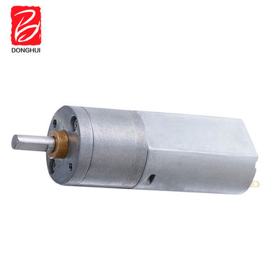 মাইক্রো ব্রাশ 3V - 24V ডিসি গিয়ার মোটর উচ্চ টর্ক 20 মিমি 4 মিমি ডি শ্যাফ্ট সহ