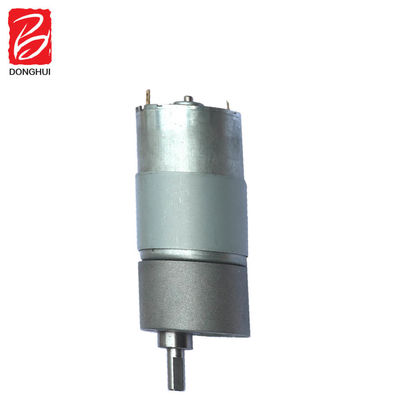 ইন্ডাস্ট্রিয়াল রোবটের জন্য 12V 24V 37mm মাইক্রো ব্রাশড ডিসি মোটর হাই টর্ক লো স্পিড