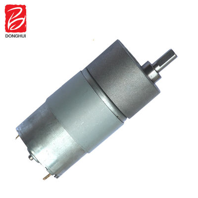 ইন্ডাস্ট্রিয়াল রোবটের জন্য 12V 24V 37mm মাইক্রো ব্রাশড ডিসি মোটর হাই টর্ক লো স্পিড