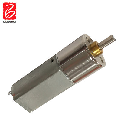 12 ভোল্ট ডিসি মিনি প্ল্যানেটারি গিয়ার মোটর 50RPM / 100RPM উচ্চ টর্ক 16MM স্মার্ট লক জন্য