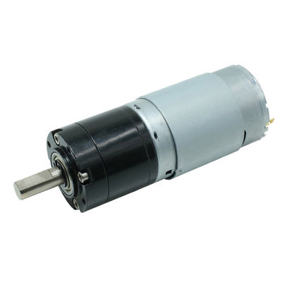 ইস্পাত ডিসি প্ল্যানেট গিয়ারড মোটর 36mm 18V উচ্চ টর্ক ডিসি গিয়ার মোটর 15 RPM - 300 RPM