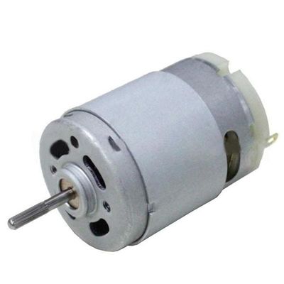 হাই স্পিড কার্বন ব্রাশ ডিসি মোটর 6V 12V RC 360 365 380 385 390 395 চুল শুকানোর জন্য