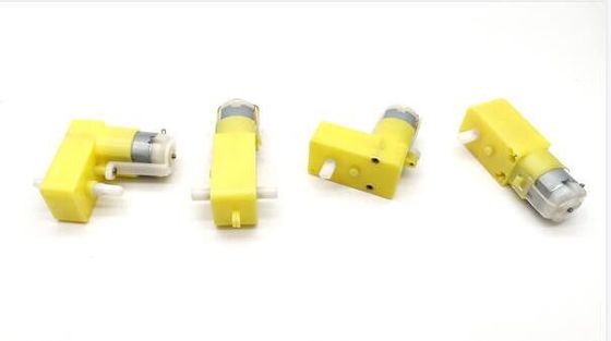 ইন্টেলিজেন্ট টিটি প্লাস্টিক গিয়ার মোটর 5V 20mm ব্যাসার্ধ DIY রোবট গাড়ির চাকার জন্য