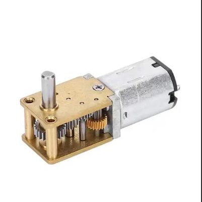 6V - 12V ব্রাশ ডিসি গিয়ার মোটর অনুভূমিক কৃমি শর্ট শ্যাফ্ট ডিসি মাইক্রো মেটাল গিয়ার মোটর