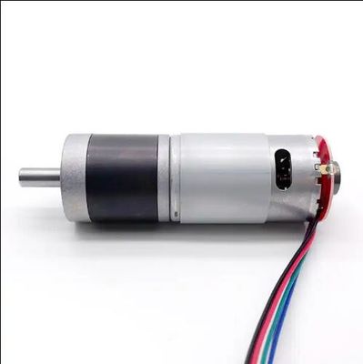 12v 24v ডিসি প্ল্যানেটারি গিয়ার মোটর 36mm পিপিআর এনকোডার গিয়ার মোটর উচ্চ টর্ক কম গতির