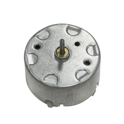 কম গোলমাল 32 মিমি 6 ভি ডিসি বৈদ্যুতিক মোটর 3000rpm 500 ডিসি মোটর বায়ু সতেজকরণের জন্য