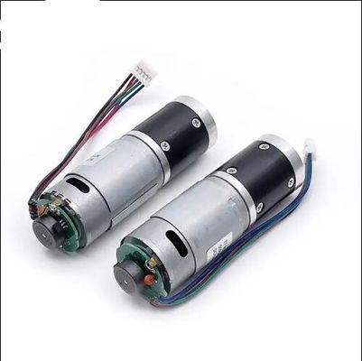 12V / 24V ডিসি প্ল্যানেটারি গিয়ার মোটর 10W - 100W কাস্টমাইজড শ্যাফ্ট দৈর্ঘ্য