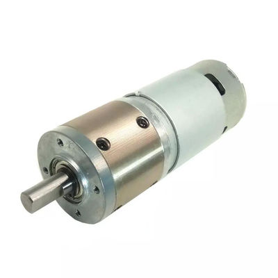 12V / 24V ডিসি প্ল্যানেটারি গিয়ার মোটর 10W - 100W কাস্টমাইজড শ্যাফ্ট দৈর্ঘ্য