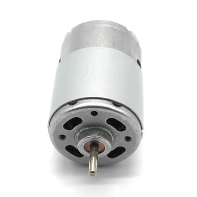36mm ব্যাসার্ধ DC 6v 12v 24v 4000rpm 6000rpm RS 545 মাইক্রো কার্বন ব্রাশযুক্ত মোটর ভ্যাকুয়াম ক্লিনারের জন্য