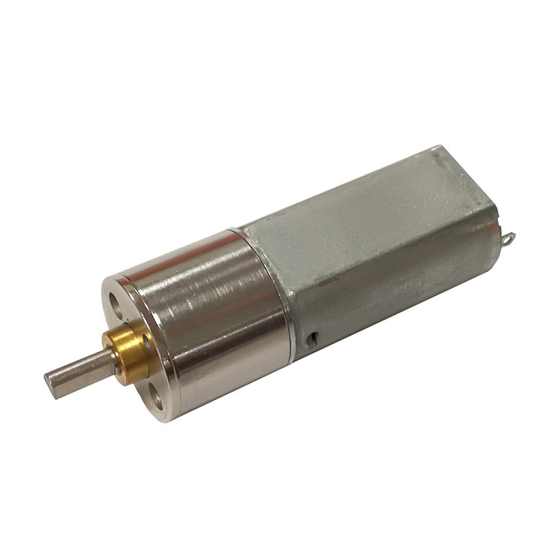 12 ভোল্ট ডিসি মিনি প্ল্যানেটারি গিয়ার মোটর 50RPM / 100RPM উচ্চ টর্ক 16MM স্মার্ট লক জন্য