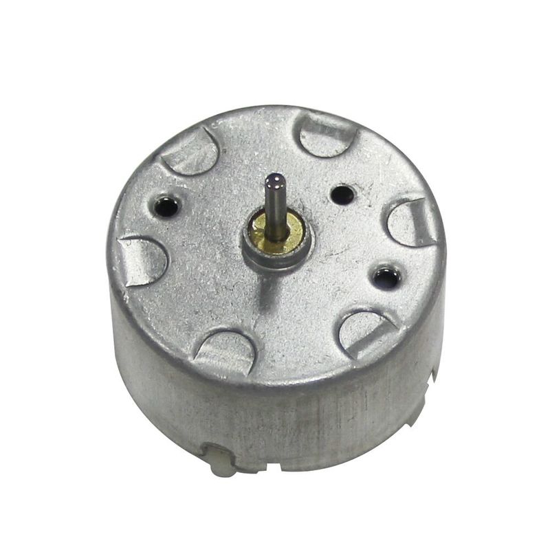 কম গোলমাল 32 মিমি 6 ভি ডিসি বৈদ্যুতিক মোটর 3000rpm 500 ডিসি মোটর বায়ু সতেজকরণের জন্য